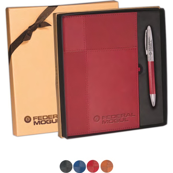 Duo-Textured Tuscany™ Journal & Pen Gift Set