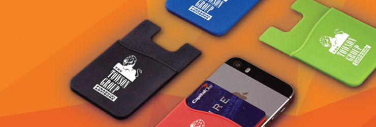 Best Selling mobile phone Wallets with one color imprint