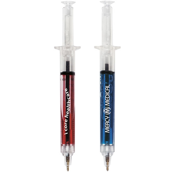 Syringe Pen with custom logo