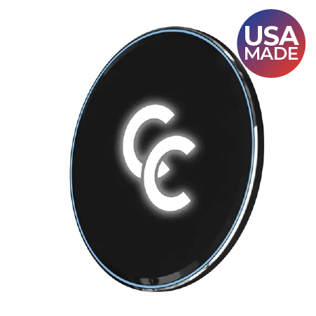 Wireless LED charger pad made in the USA