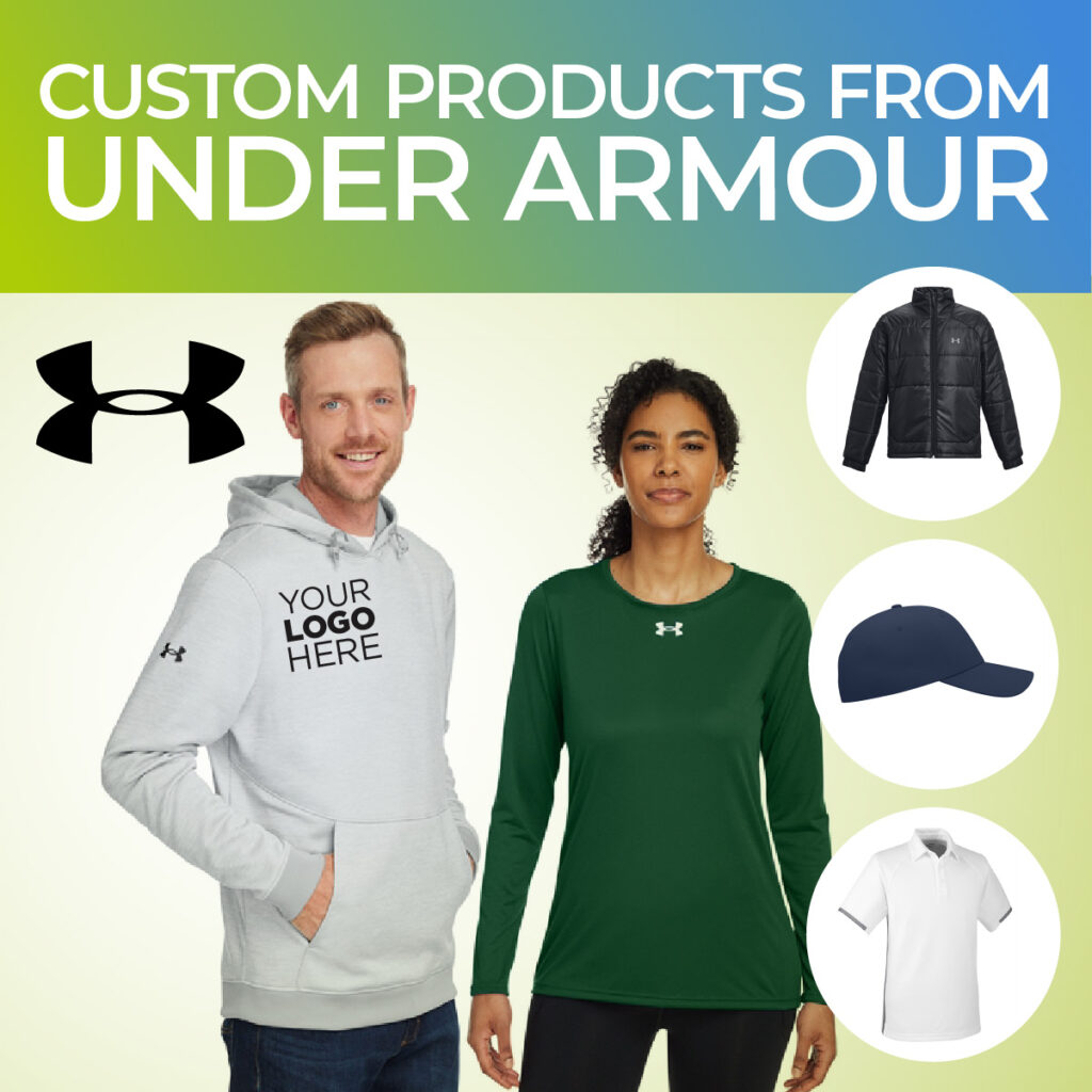 custom products from Under Armour