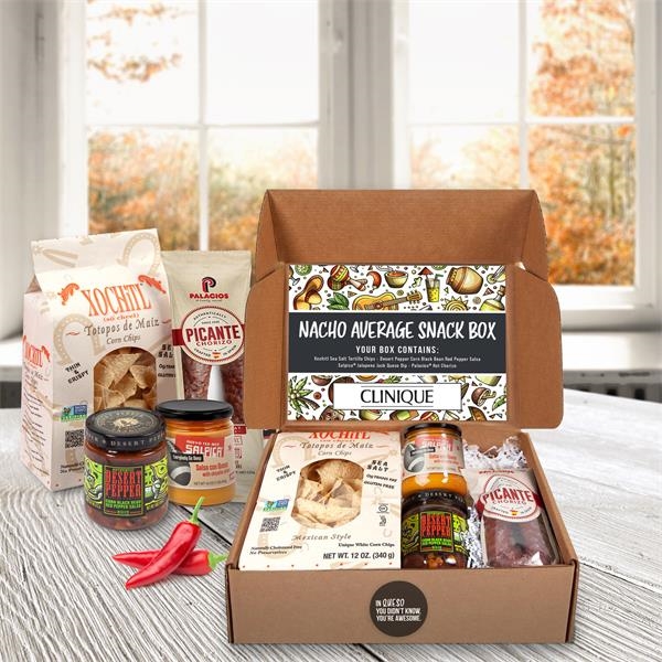 Gourmet Nacho Snack Box with Custom Logo