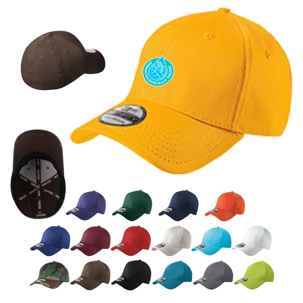 branded structured face cap