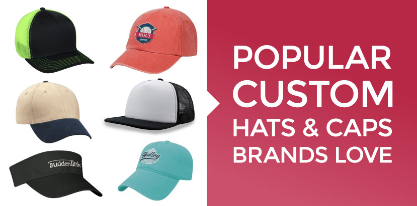Popular custom hats & caps