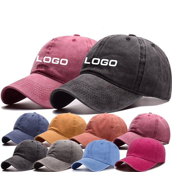 distressed baseball cap