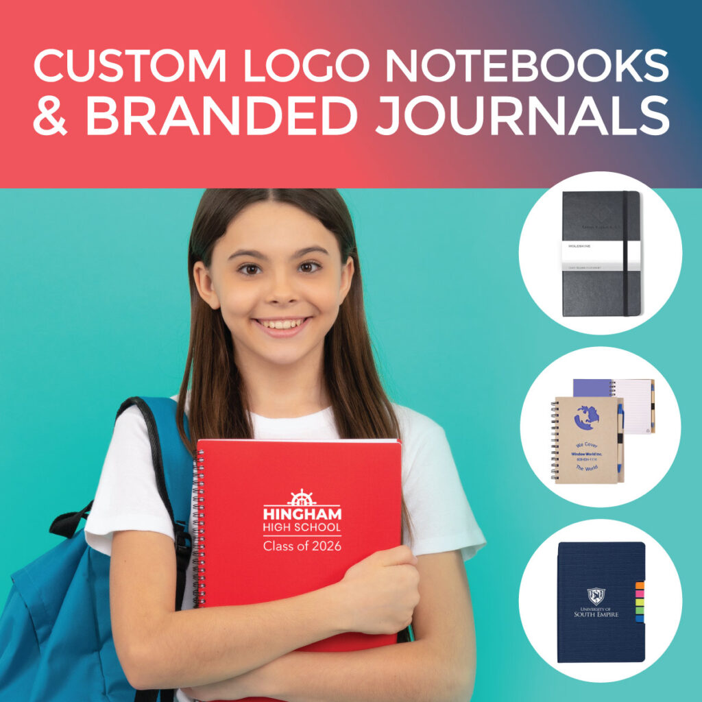 Custom Logo Notebooks and Branded Journals