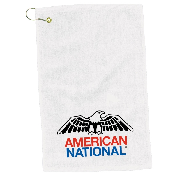 22090202 Promotional Golf Towel 12x17