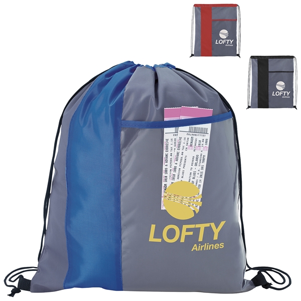 Clearview Drawstring Backpack Clear View Promotional Drawstring Backpack