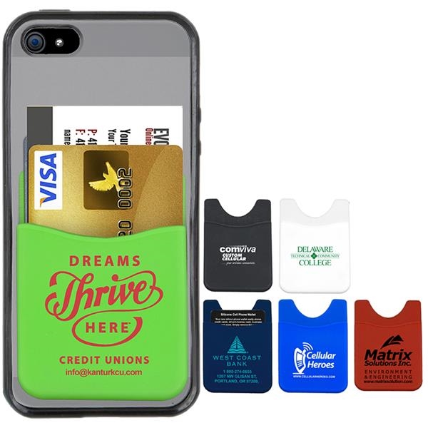 Custom Silicone Cell Phone Wallet