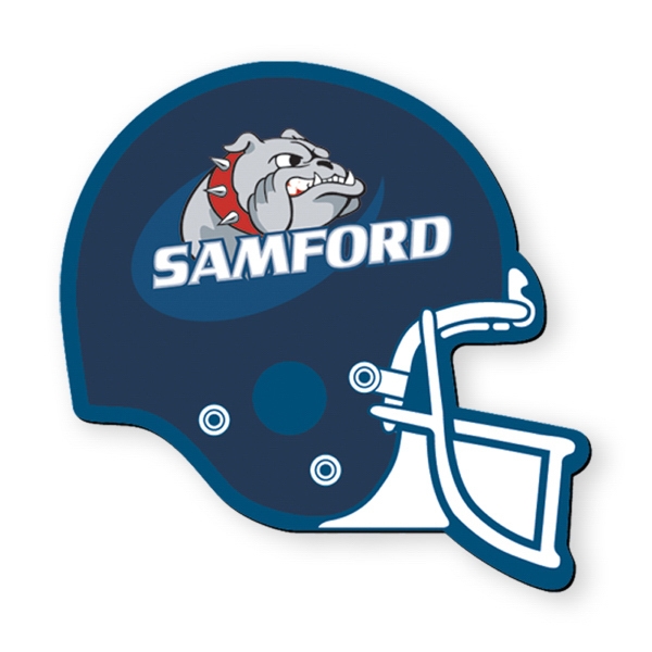 Custom Logo Football Helmet Shaped Magnet