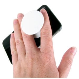 Popsocket as texting grip