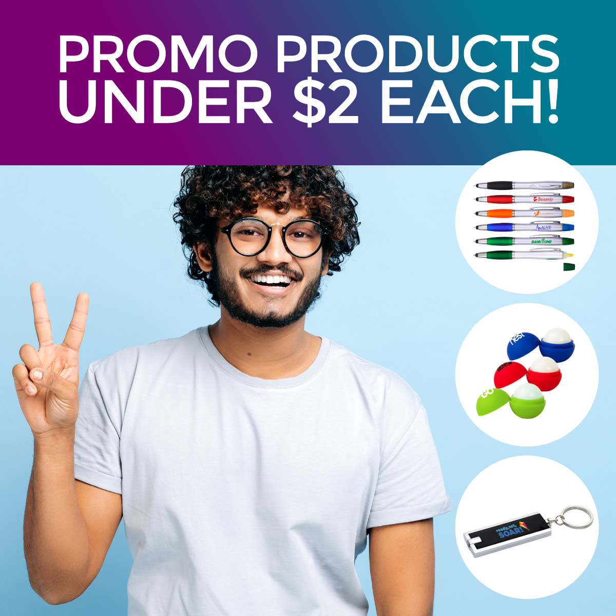 Promotional Products Under $2 each