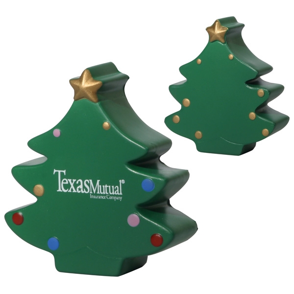 Christmas tree-shaped stress reliever