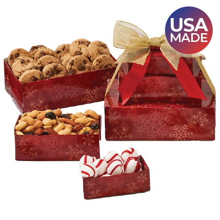 Stack-up Three-Tier Food Tower made in the USA