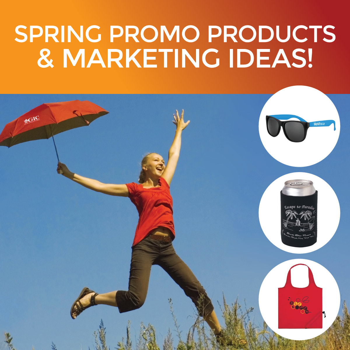 Marketing swag & promotional products + ideas, tips, & inspiration!