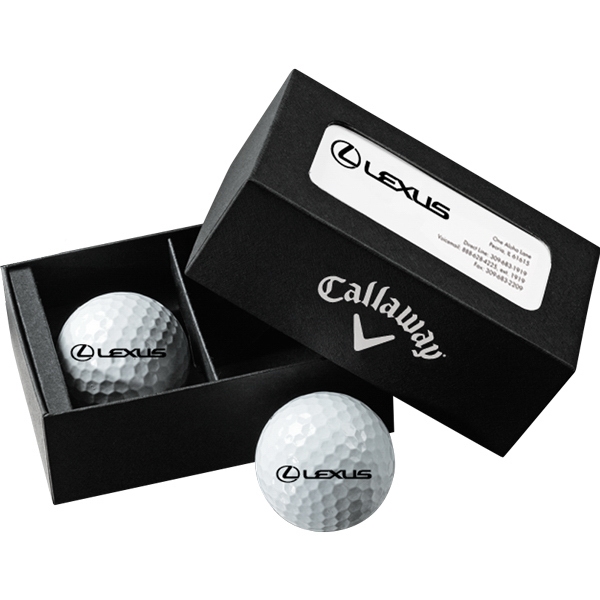 Callaway Warbird 2-Ball Business Card Box