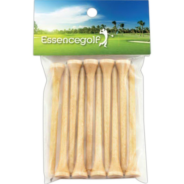 Teecil®Golf Tees with Card Topper