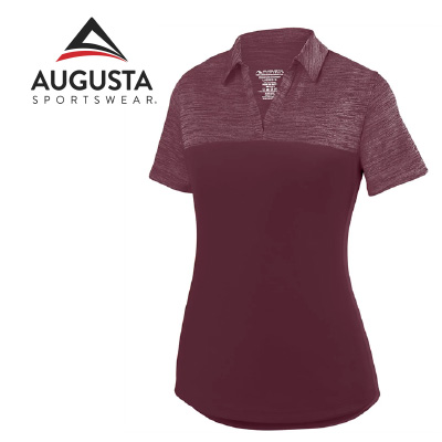 Augusta Sportswear Ladies' Shadow Tonal Heather Polo