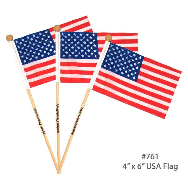United States Flag 4" x 6"