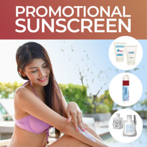Promotional sunscreen