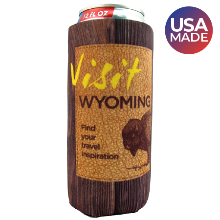12 fl oz tall can koozie made in the USA