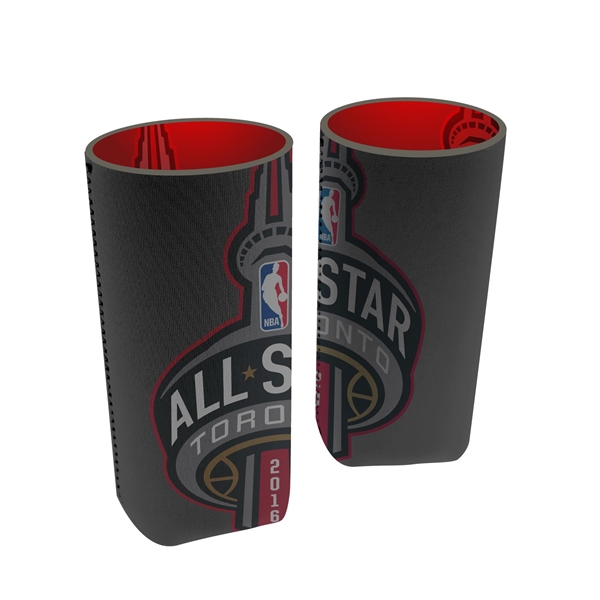 Reversible Full Color Tall Boy Can Cooler