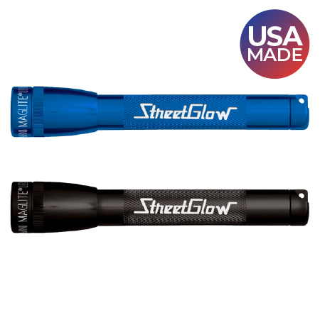 LED mini Maglite flashlight made in the USA