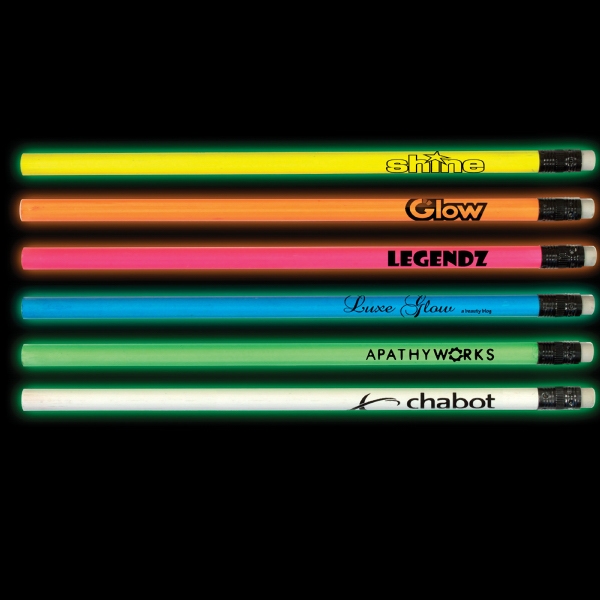 Nite Glow Pencils with custom logo