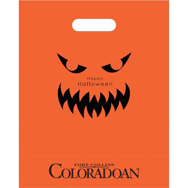 Custom imprint halloween bag for business giveaways
