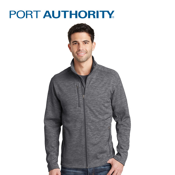 port authority digi stripe fleece