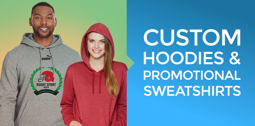 Custom Hoodies and Promotional Sweatshirts