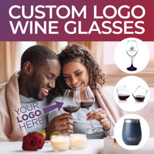 Custom Logo Wine Glasses