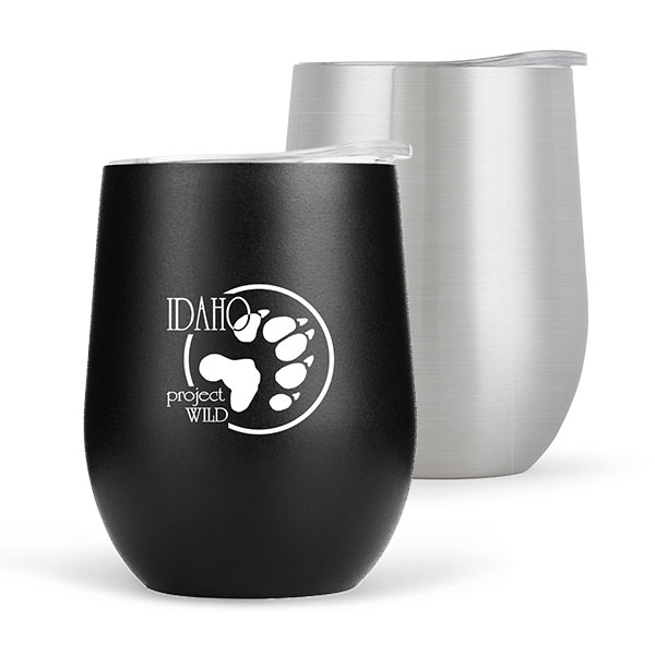 12 oz. The Bordeaux Stainless Steel Wine Cup