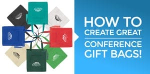 How to create great conference gift bags.