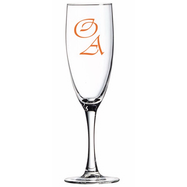 Custom Logo Champagne Flute