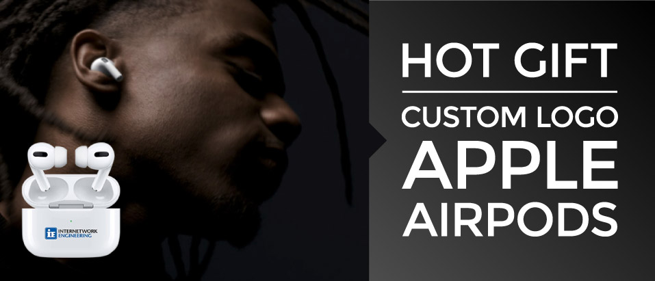 Custom Logo Apple AirPods