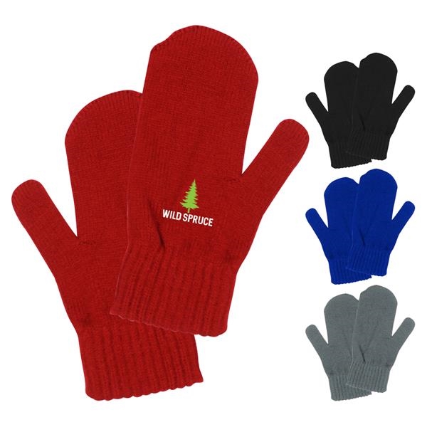 Custom Logo mittens in 4 colors