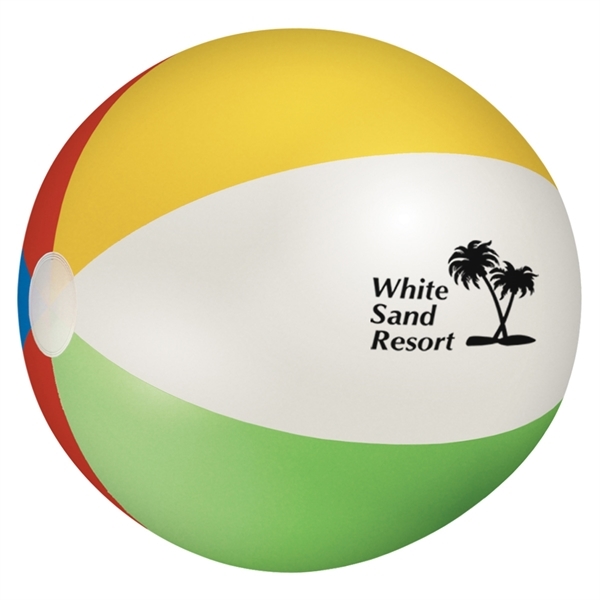24" Extra large beach ball with custom logo