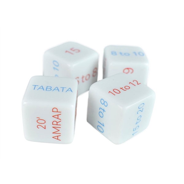 custom white dice