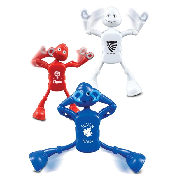 Acro Bot mini wind up robot toy