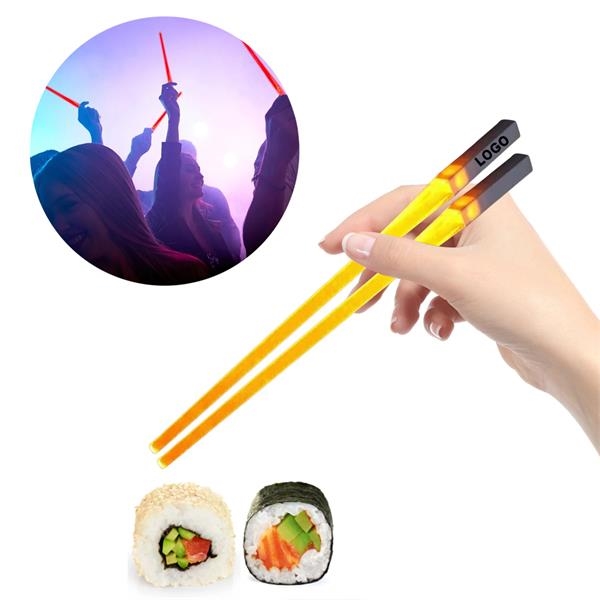 LED Lightsaber Chopsticks Light Up