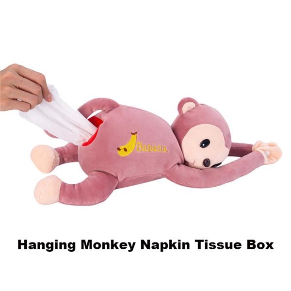 tissue box monkey