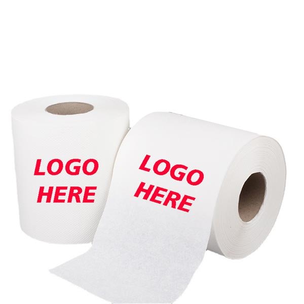 Custom printed toilet paper
