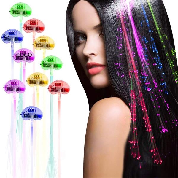 LED hair extensions