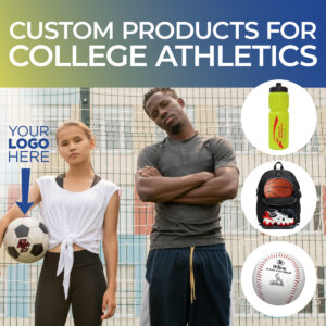 Custom products for college athletics