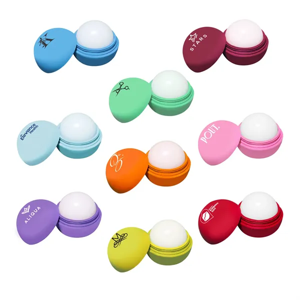 Round Scented Lip Balm