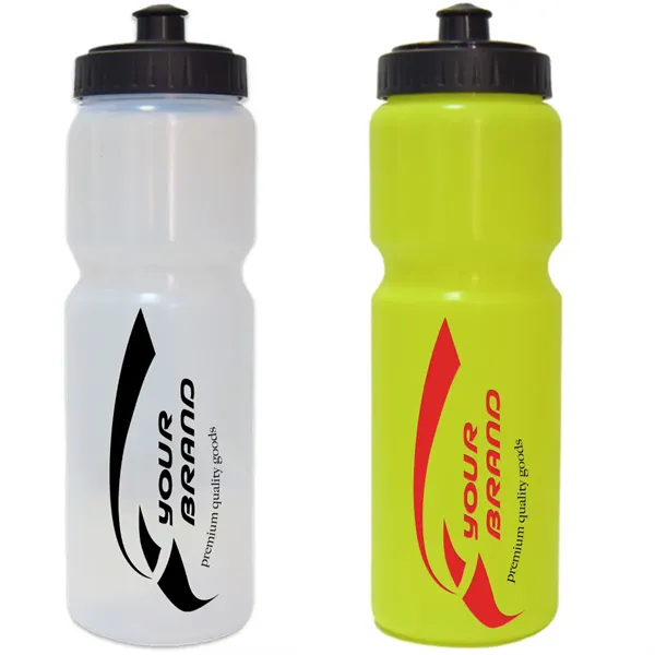 25oz Biodegradable bicycle squeeze sports water bottle