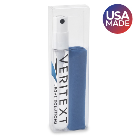 Screen cleaning kit made int eh USA