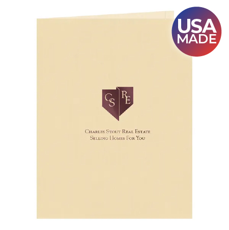 presentation folder made in the USA