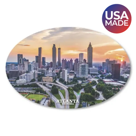 made in the USA city magnet